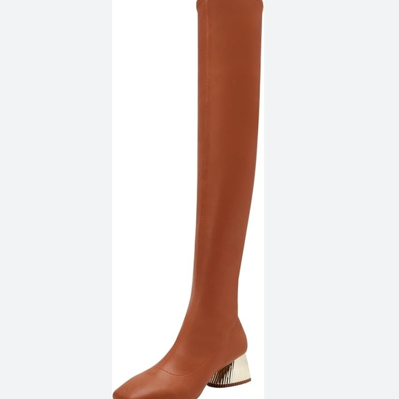 Katy Perry Collections Shoes - Katy Perry Collections Tan Over-the-Knee Boots